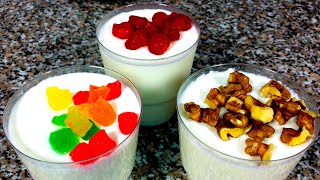 Healthy and tasty breakfast | Homemade Yogurt Recipe | Easy cooking