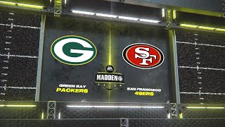 Madden NFL 24 - Green Bay Packers Vs San Francisco 49ers Simulation NFC Divisional Round PS5