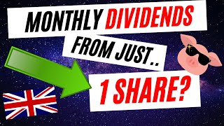 Get Paid UK Dividends Every Month From Just One Share!