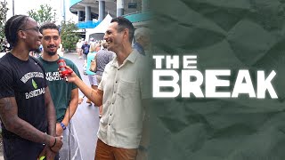 Asking fans if they could win a game against a pro | The Break
