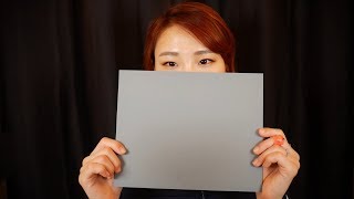 [Korean ASMR] 1 hour No talking ASMR series #2 White balance card Tapping