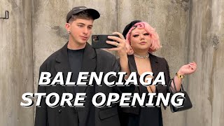 Shopping with my Mum, Boyfriend and Bestie | Balenciaga Store Opening