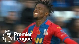 Wilfried Zaha snatches Crystal Palace lead against Manchester City | Premier League | NBC Sports