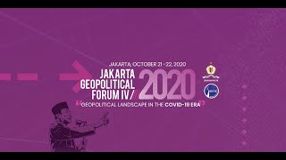 Jakarta Geopolitical Forum (JGF) Ke-4 2020 Lemhannas RI