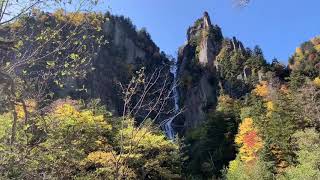 北海道の紅葉 2019 層雲峡（銀河・流星の滝、層雲峡園地）2019.10.6