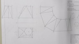 Development of a rectangle to hexagonal transition piece Part 1