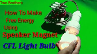 Khmer Free Energy Electricity 220V Light Bulb ងាយៗ រៀនបង្កើតថាមពលភ្លើង