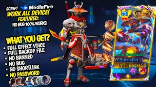 NEW Script Skin Yi Sun Shin Collector Lone Destructor No Password Mediafire - Full Effect Voice Logo