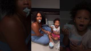 Dad Catches Mom And Daughter Sneaking Cotton Candy #shorts