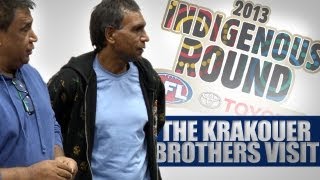 The Krakouer brothers visit Aegis Park