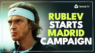 Andrey Rublev vs Facundo Bagnis Highlights | Madrid 2024