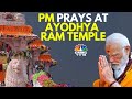 PM Modi Offers Prayers At Ayodhya Ram Temple Before Grand Roadshow | Lok Sabha Polls 2024 | N18V