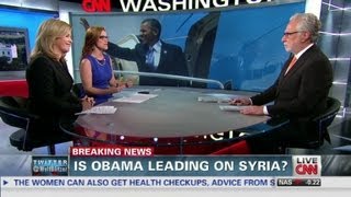 Is Obama leading from behind in Syria?