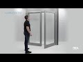 tutorial 4safe sw safety sensor for swing doors swedish subtitles tuto