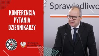 [MS]: A. Bodnar - konferencja pytania dziennikarzy