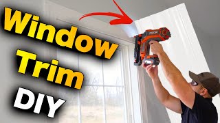 How To Trim A Window