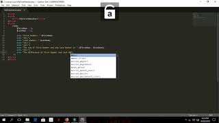 Arithmetic Operations PHP Final Project