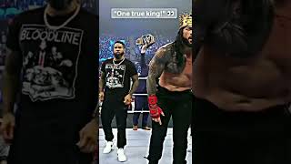 Roman reigns wears crown | the king is back #shorts #youtubeshorts