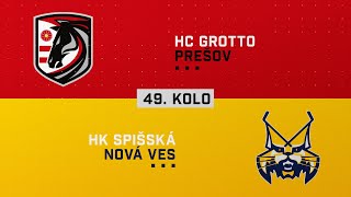 49.kolo HC Grotto Prešov - HK Spišská Nová Ves HIGHLIGHTS