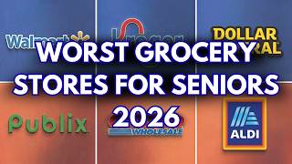 5 Worst and 5 Best Grocery Chains For Seniors