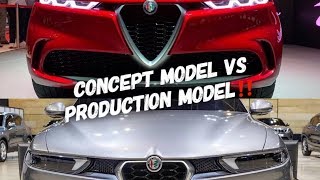 2021 Alfa Romeo Tonale Production Model vs Concept Version?!