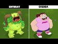 cartoon mods in my singing monsters fanmade video all sounds and animations hybrid mods