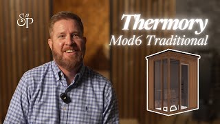 A sauna as intentional as your home. Meet the Thermory Mod6 Traditional.