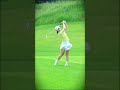 멋진 샬로잉 멀리서 보니 더 잘 보이네요. 박민지 프로. 세컨 아이언 샷. 골프 golf 구독은 좋아요