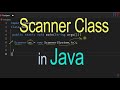 Java-54- Scanner Class in Java || User Input In Java