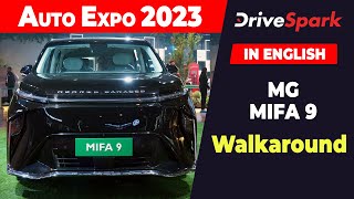 Auto Expo 2023: MG MIFA 9 | Punith Bharadwaj | DriveSpark