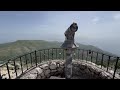 mount pantokrator highest point on corfu monastery of pantokrator