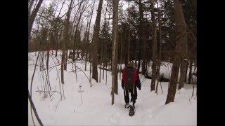 Silver Creek Pathway - Winter Camping Michigan