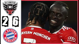 DC United vs Bayern Munich 2 6 Highlights & All Goals 2022 HD