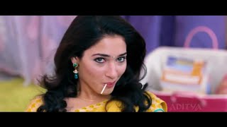 Tamanna Bhatia Hot Navel Show With Naughty Expressions