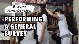 Performing General Survey | Return Demonstration