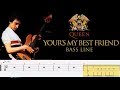 Queen - You're My Best Friend (Corrected Bass Tab Video) By Chami's Arts