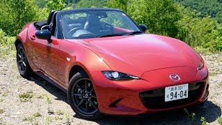 【爽快】新型マツダロードスター（ND型）１日試乗インプレッション　Mazda MX-5 Japanese Ver