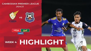 Highlight: Visakha FC (1-0) Preah Khan Reach Svay Rieng FC  | CPL-WEEK4