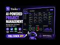 TaskaAI: Full-Stack AI-Powered Task Management App (React + Django)