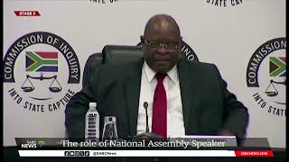 Examining the role of the National Assembly Speaker NosiviweMapisa-Nqakula