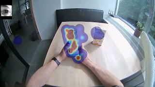 Kexxu Eye eye tracking glasses product heat map