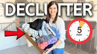 DECLUTTER With Me! 50 Things in Under 30 Minutes!