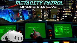 METACITY PATROL. Hunting synths in Metacity. META QUEST 3. VR