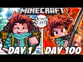 I Survived Minecraft Demon Slayer for 100 Days As Tanjiro... This Is What Happened