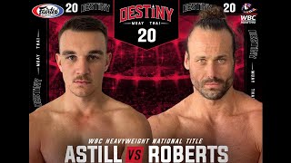 Jesse Astill Vs Alex Roberts - Destiny Muay Thai 20