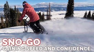 Our best Sno-Go ski bike edit yet?!?