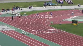 H30　千葉県高校総体　男子400mH　予選5組