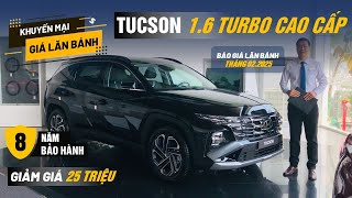 Giá Xe Hyundai TUCSON 1.6T Màu Đen | Giảm 25 triệu \u0026 Bảo Hành 8 Năm, Đánh Giá xe TUCSON 1.6 TURBO