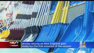 Winter returns as New England prepares for first snowfall