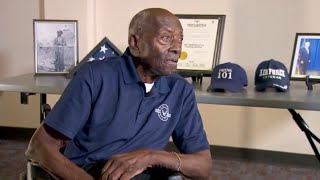 101-year-old WWII veteran honored in Fort Worth, shares stories of service